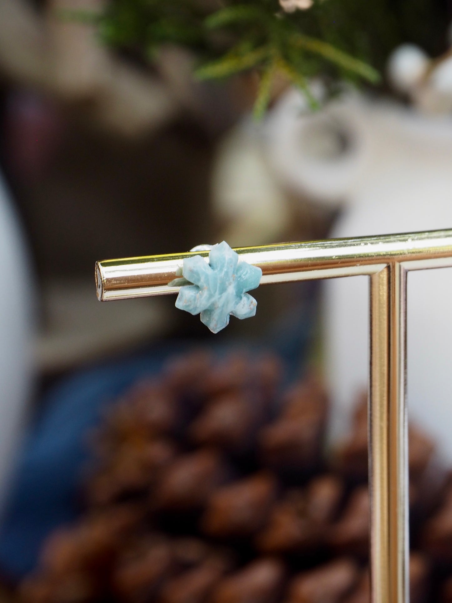 Frosty Snowflake Studs